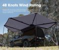 San Hima 270 Degree Free-Standing Awning 600D Double-Ripstop Oxford 4WD UPF50+