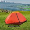 1-Person Backpacking Tent;  Lightweight and PU 5000mm Waterproof for Camping Travel Hiking Picnic